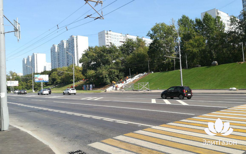 Благоустройство рублёвского шоссе от МКАДа до м. Кунцевская - 15 га